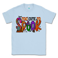 Dusty Blue too cute to spook Classic Tee - RacoonDesign