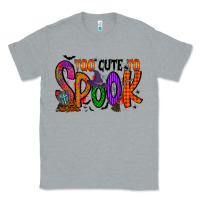 Heather Grey too cute to spook Classic Tee - RacoonDesign