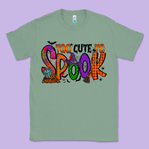 Too Cute To Spook Classic Tee Designed By Racoondesign