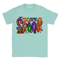 Seafoam too cute to spook Classic Tee - RacoonDesign