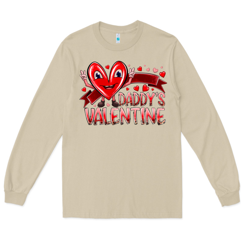 Daddy Is Valentine Long Sleeve Tee by RacoonDesign | Teevron