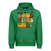Emerald halloween good vibes only Urban Hoodie - BarkalooDesign