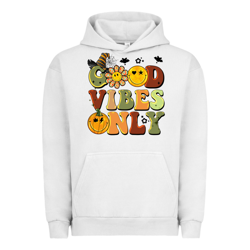 Halloween Good Vibes Only Urban Hoodie by BarkalooDesign | Teevron