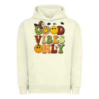 Pigment Pistachio halloween good vibes only Urban Hoodie - BarkalooDesign
