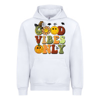 White halloween good vibes only Urban Hoodie - BarkalooDesign