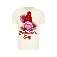 Vintage Arctic happy valentine's day gnomes with sunflower Vintage Tee - RanaPortraitStore