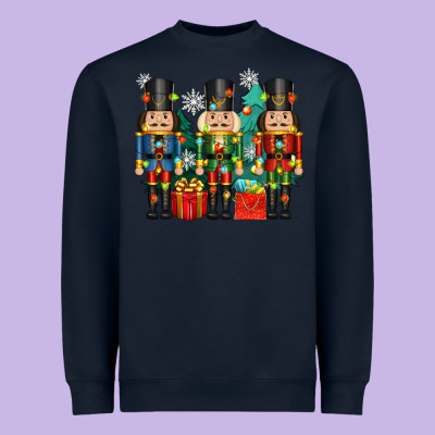 Christmas Natcrackers Heavyweight Sweatshirt Designed By Zillion Design Studio