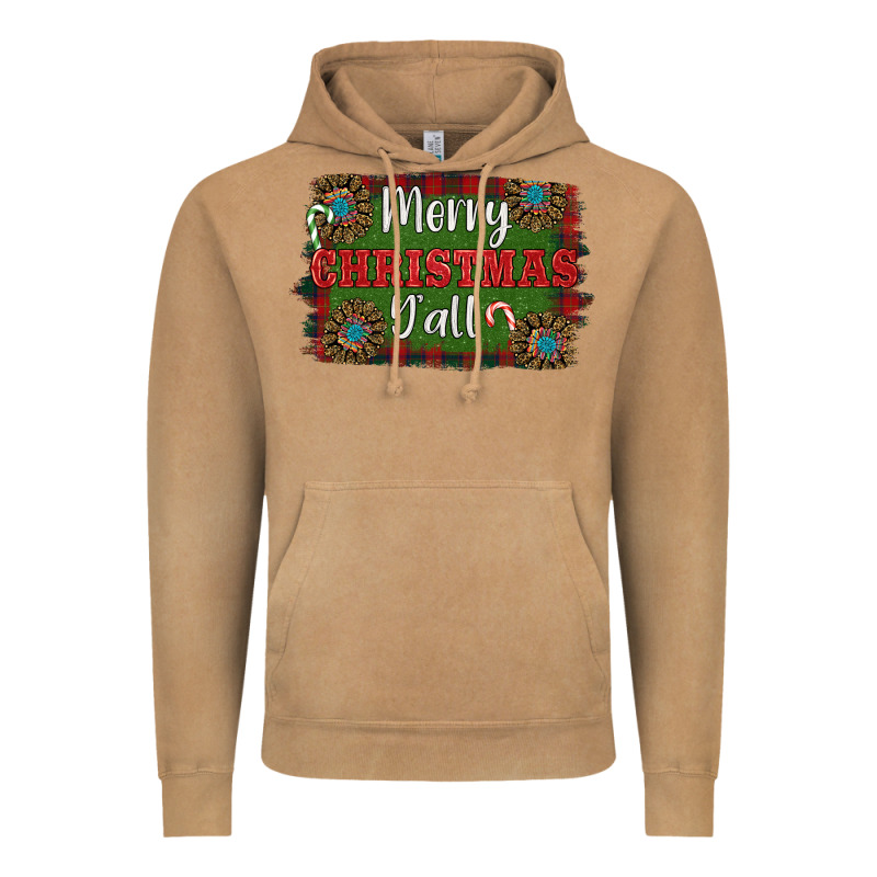 Merry Christmas Y'all Vintage Hoodie by RanaPortraitStore | Teevron