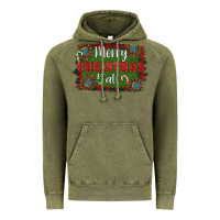 Vintage Olive Merry Christmas Y'all Vintage Hoodie - RanaPortraitStore