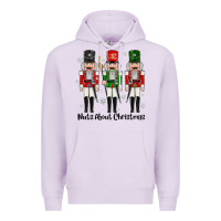 Lilac Nuts About Christmas Premium Hoodie - MaliasSmallBusiness
