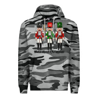 Slate Camo Nuts About Christmas Premium Hoodie - MaliasSmallBusiness