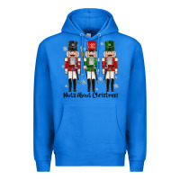 True Royal Nuts About Christmas Premium Hoodie - MaliasSmallBusiness