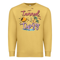 Antique Gold tanned and tipsy Premium Sweatshirt - MaliasSmallBusiness