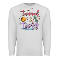 Dove Grey tanned and tipsy Premium Sweatshirt - MaliasSmallBusiness