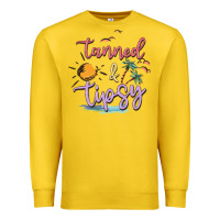 Lemon tanned and tipsy Premium Sweatshirt - MaliasSmallBusiness