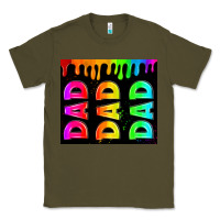 Army Green lgbt dad tumbler Classic Tee - HRA Design Shop