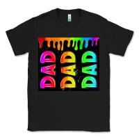 Black lgbt dad tumbler Classic Tee - HRA Design Shop