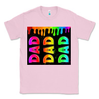 Bubblegum Pink lgbt dad tumbler Classic Tee - HRA Design Shop