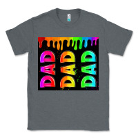 Charcoal Heather lgbt dad tumbler Classic Tee - HRA Design Shop