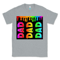 Heather Grey lgbt dad tumbler Classic Tee - HRA Design Shop
