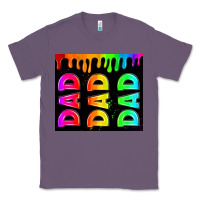 Lavender lgbt dad tumbler Classic Tee - HRA Design Shop