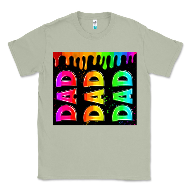 Lgbt Dad Tumbler Classic Tee by HRA Design Shop | Teevron