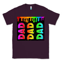 Plum lgbt dad tumbler Classic Tee - HRA Design Shop