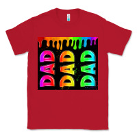 Red lgbt dad tumbler Classic Tee - HRA Design Shop