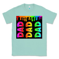 Seafoam lgbt dad tumbler Classic Tee - HRA Design Shop