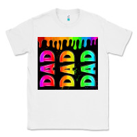 White lgbt dad tumbler Classic Tee - HRA Design Shop