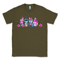 Army Green stitch coffee cups libbey glass Classic Tee - AdoDesignShop