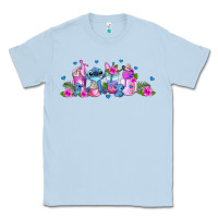 Dusty Blue stitch coffee cups libbey glass Classic Tee - AdoDesignShop