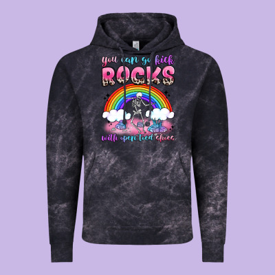 You Can Go Kick Rocks With Open Toed Shoes Vintage Hoodie Designed By Jahusdesignshop