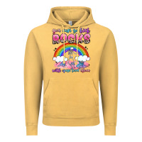 Vintage Mustard you can go kick rocks with open toed shoes Vintage Hoodie - JahusDesignShop