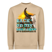 Mushroom back on my bullshit Heavyweight Sweatshirt - texasbilliewilder