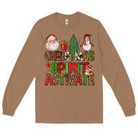 Toasted Coconut christmas spirit activate Long Sleeve Tee - FaDigitalArtStudio