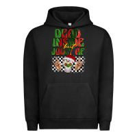 Pigment Black dead inside but jolly af Urban Hoodie - BarkalooDesign