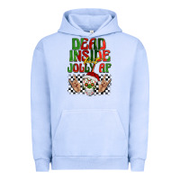 Pigment Grape Ice dead inside but jolly af Urban Hoodie - BarkalooDesign