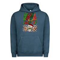 Pigment Midnight Navy dead inside but jolly af Urban Hoodie - BarkalooDesign