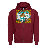 Burgundy teaching my tribe tumbler Zipper Hoodie - BundleAndBundleShop