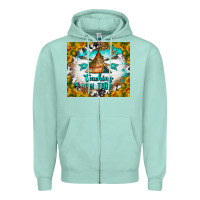 Seafoam teaching my tribe tumbler Zipper Hoodie - BundleAndBundleShop