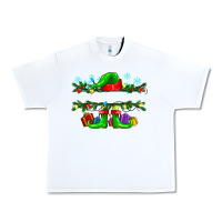 White custom name christmas elf Urban Heavy Tee - texasbilliewilder