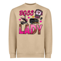 Mushroom boss lady Heavyweight Sweatshirt - texasbilliewilder