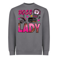 Storm boss lady Heavyweight Sweatshirt - texasbilliewilder