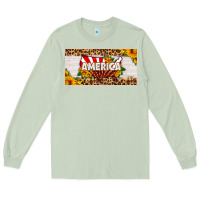 Matcha america map sunflower license plate Long Sleeve Tee - HRA Design Shop