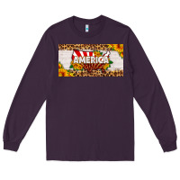 Plum america map sunflower license plate Long Sleeve Tee - HRA Design Shop