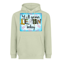 Matcha Y'all Gonna Learn Today Heavyweight Hoodie - LillyAllenDesigns