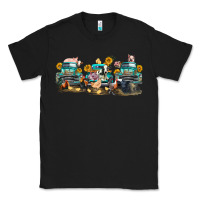 Black western farm trucks farm animals Classic Tee - FaDigitalArtStudio