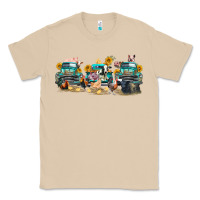 Mushroom western farm trucks farm animals Classic Tee - FaDigitalArtStudio