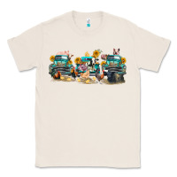 Natural western farm trucks farm animals Classic Tee - FaDigitalArtStudio